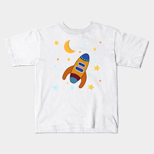 Space Rocket Kids T-Shirt